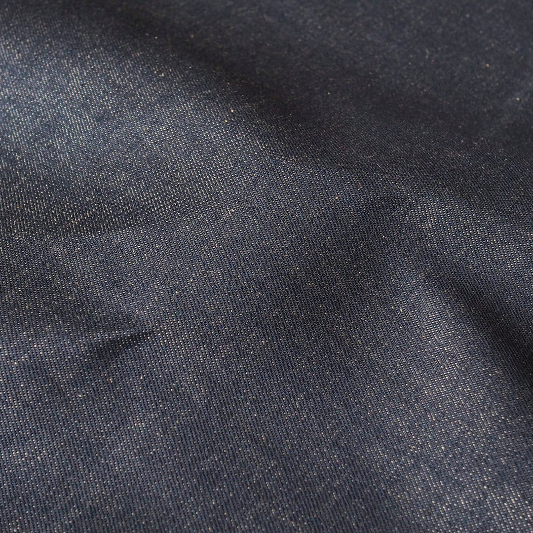 Indigo Candiani 11oz Cotton Rigid Selvedge Denim Fabric for dressmaking