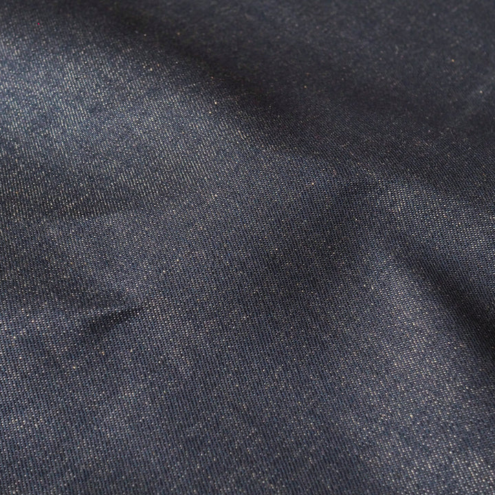 Indigo Candiani 11oz Cotton Rigid Selvedge Denim Fabric for dressmaking