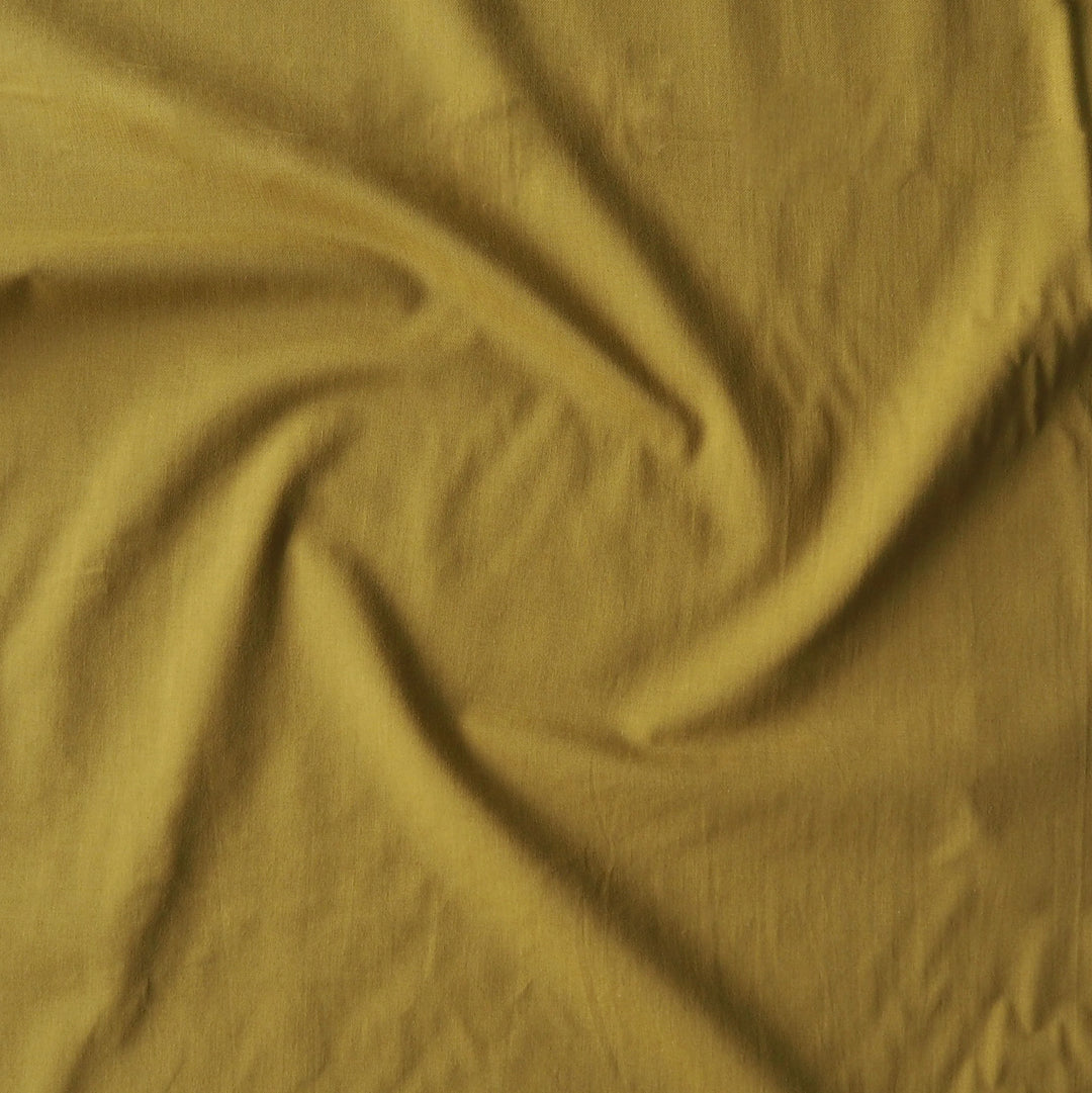 Fabric Godmother Olive Palma Cotton Lawn Fabric for dressmaking