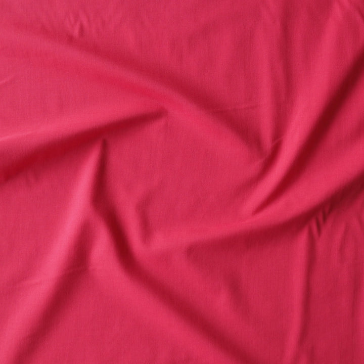 Fabric Godmother Raspberry Palma Cotton Lawn Fabric for dressmaking