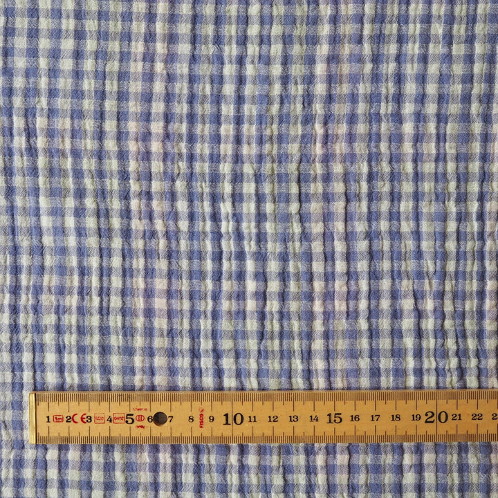 Foxglove Fields Reversible Cotton Double Gauze Fabric for dressmaking