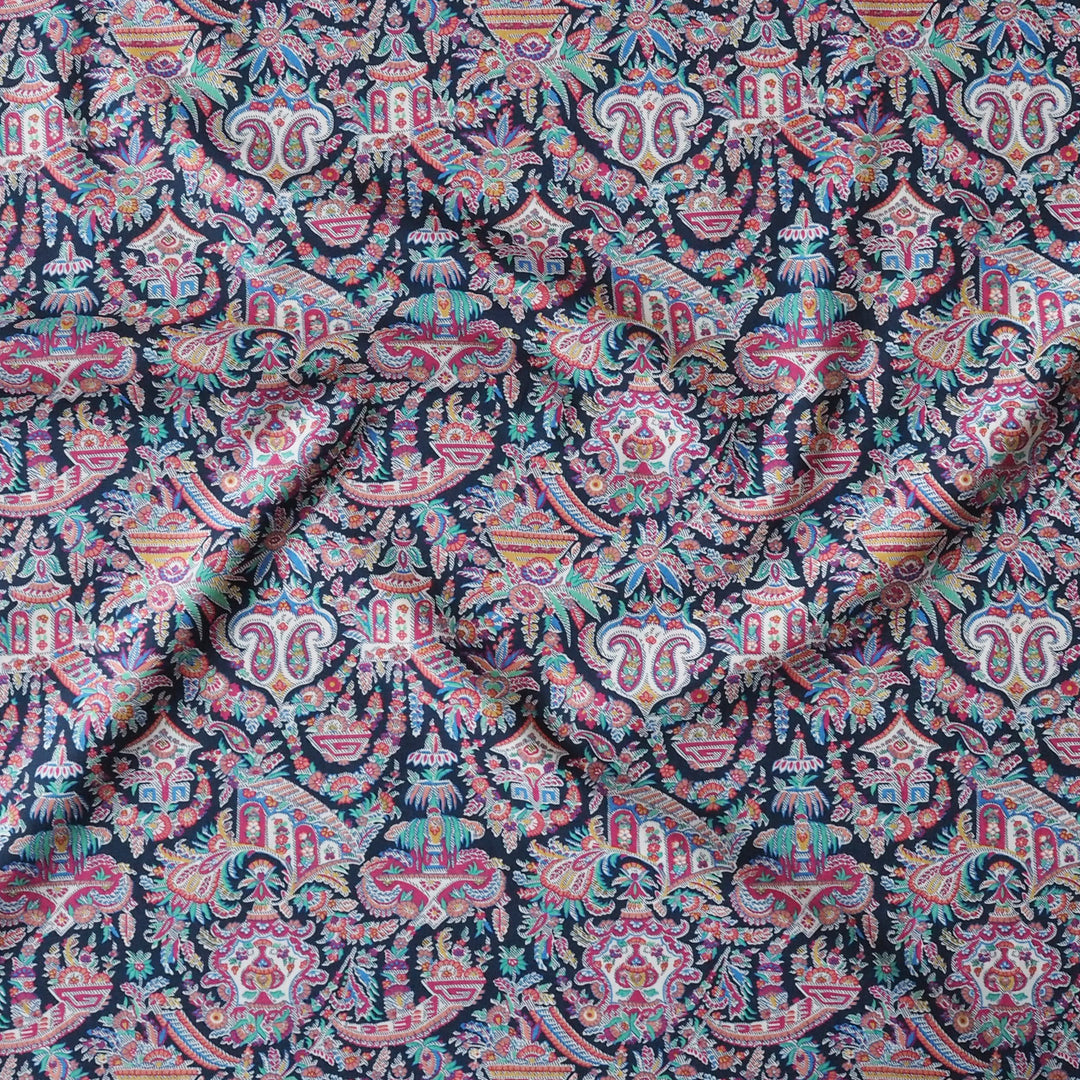 Liberty Fabrics Tana Cotton Lawn dressmaking Fabric - Mythical Marvel C