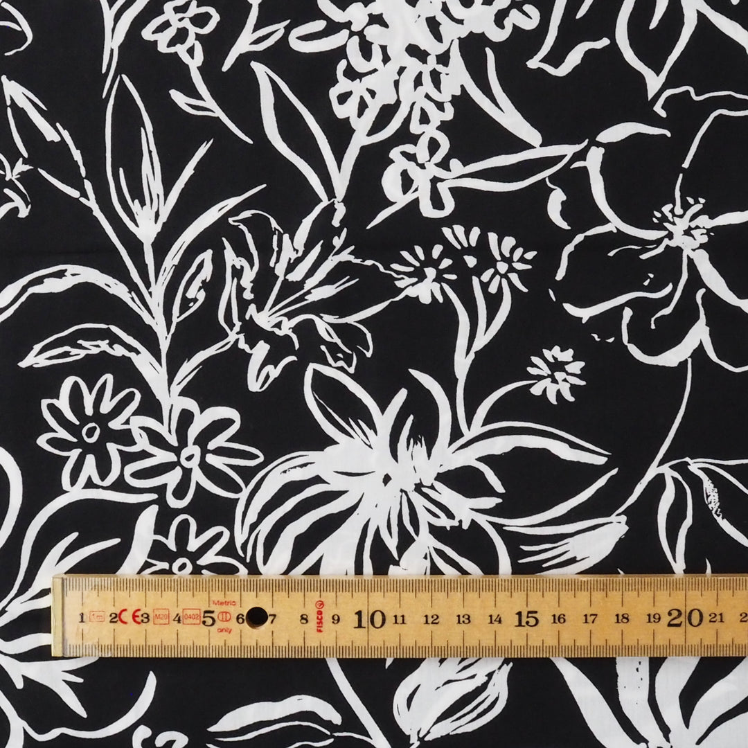 Liberty Fabrics Tana Cotton Lawn dressmaking Fabric - Studio Florals C