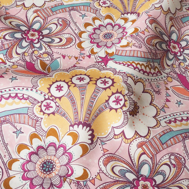 Liberty Fabrics Tana Cotton Lawn dressmaking Fabric - Firework Garden C