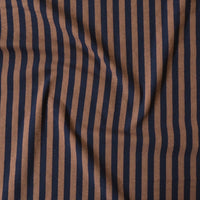 *Pre-Sale*  Espresso Yarn Dyed Stripe Cotton Fabric