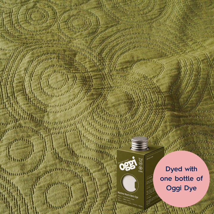 Natural Undyed Cairn Circles Cotton Jacquard Fabric - Guthrie & Ghani Exclusive