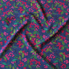 Navy Wild Rowan Viscose Jacquard swatch