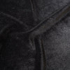 Black Stretch Velour Fabric swatch