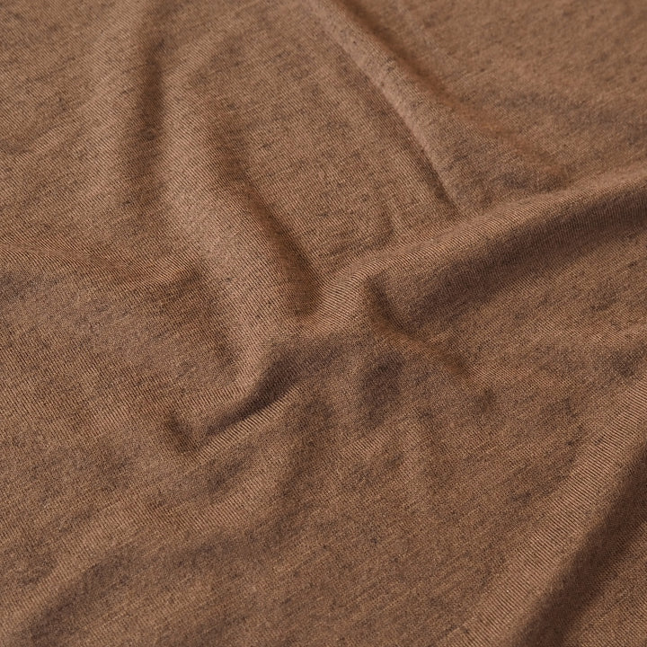 Sepia Lightweight Viscose Wool Jersey Fabric