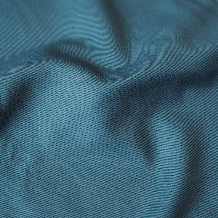 Sevenberry old blue cotton twill drill fabric, perfect for dressmaking and other sewing projects.