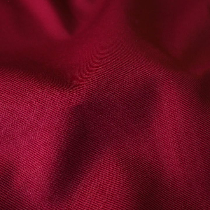 Sevenberry Dahlia Red Cotton Twill Fabric
