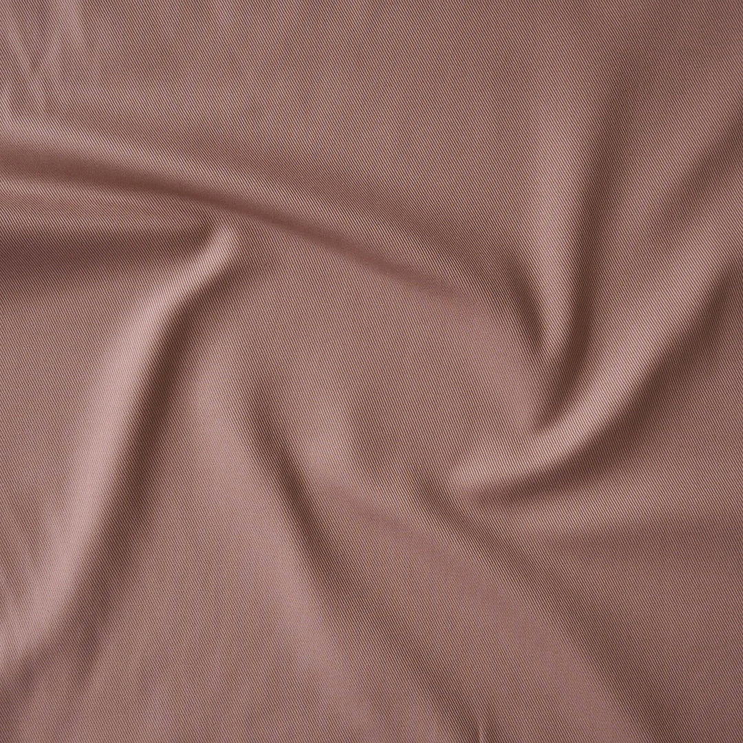 Sevenberry rose pink cotton twill drill fabric, perfect for dressmaking and other sewing projects.