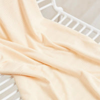 Shell Meet Milk Derby Ribbed Tencel Jersey Fabric