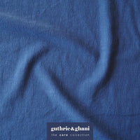 Ocean Textured Ramie Linen Blend Fabric