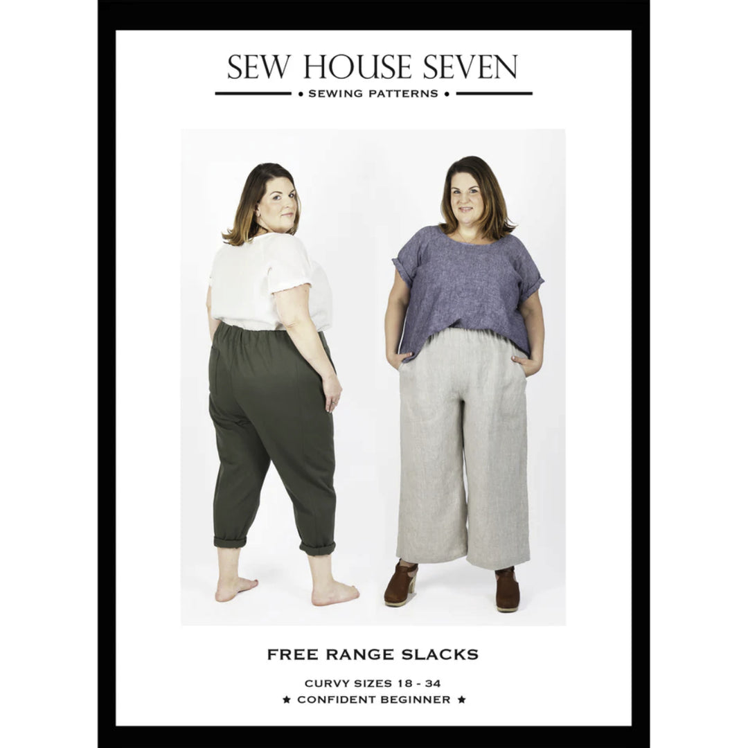 Chevron Pattern Slacks Sew House Seven Free Range Slacks Sewing Pattern – Guthrie & Ghani