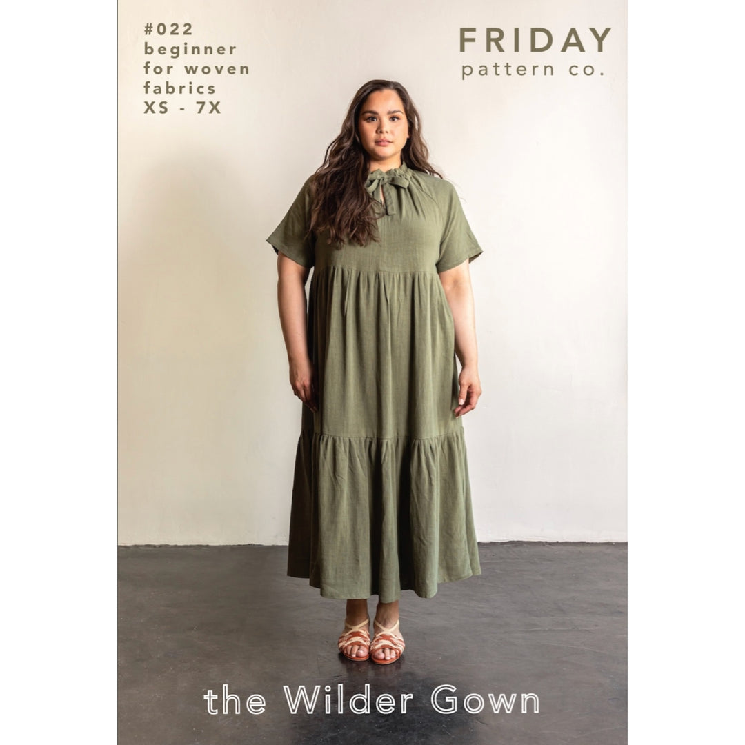 Friday Pattern Company Wilder Gown Sewing Pattern