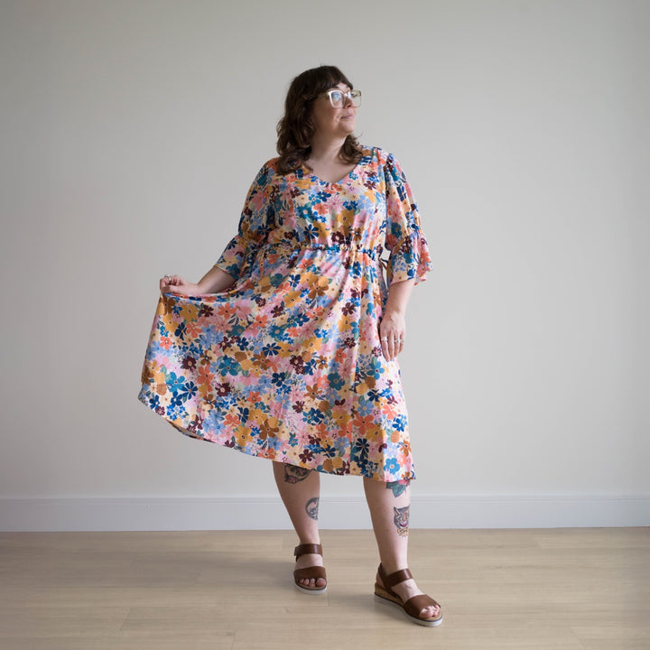 Flùr Meadow Ecovero Viscose Fabric - Guthrie & Ghani Exclusive