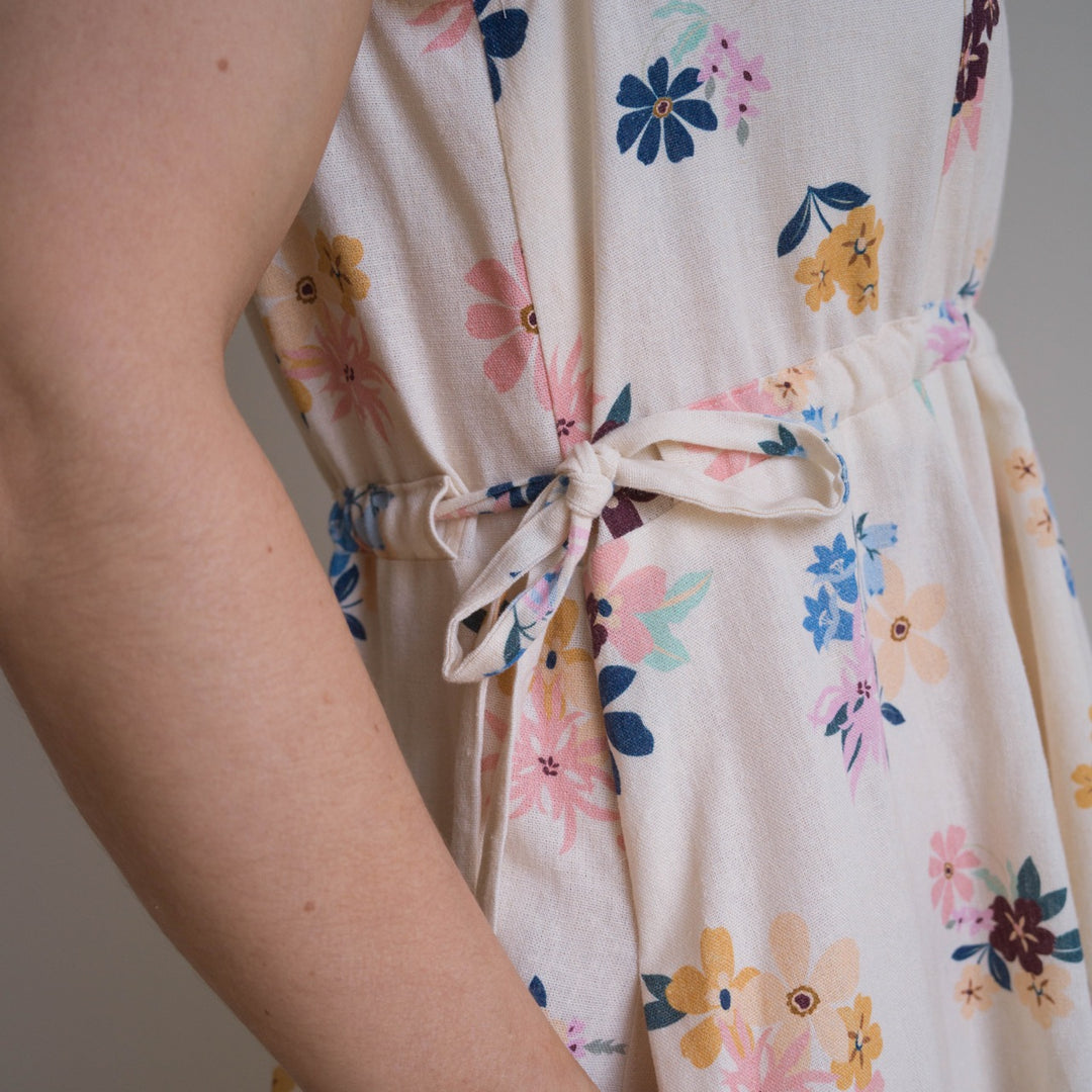 Flùr Posy Viscose Linen Fabric - Guthrie & Ghani Exclusive