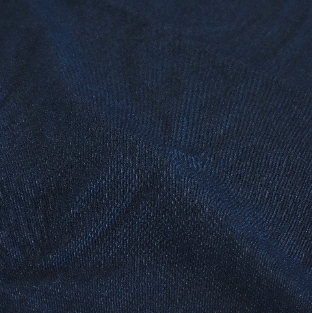 Indigo Stretch Denim Jegging Fabric - Cut Length 1.4m x 140cm