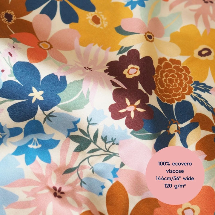 Lauren's Laurence Top in Flùr Meadow Ecovero Viscose