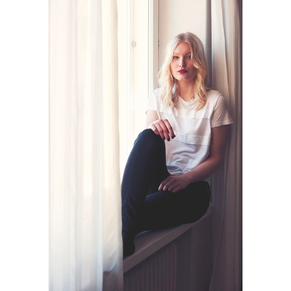 Named Clothing Laurie Pleated Tee Sewing Pattern PDF – Guthrie & Ghani