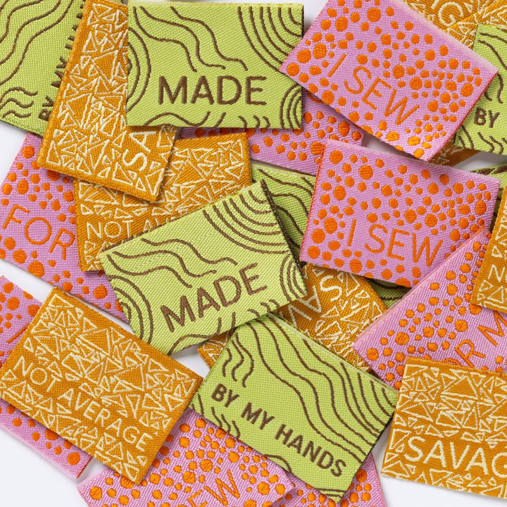 Little Rosy Cheeks - For Me Woven Collection Labels 6 Pack