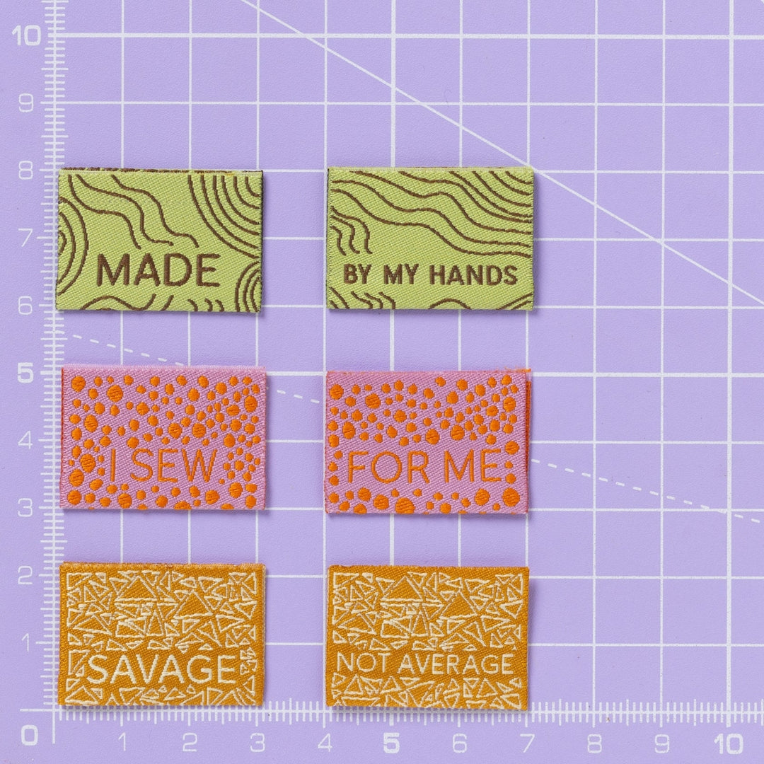 Little Rosy Cheeks - For Me Woven Collection Labels 6 Pack