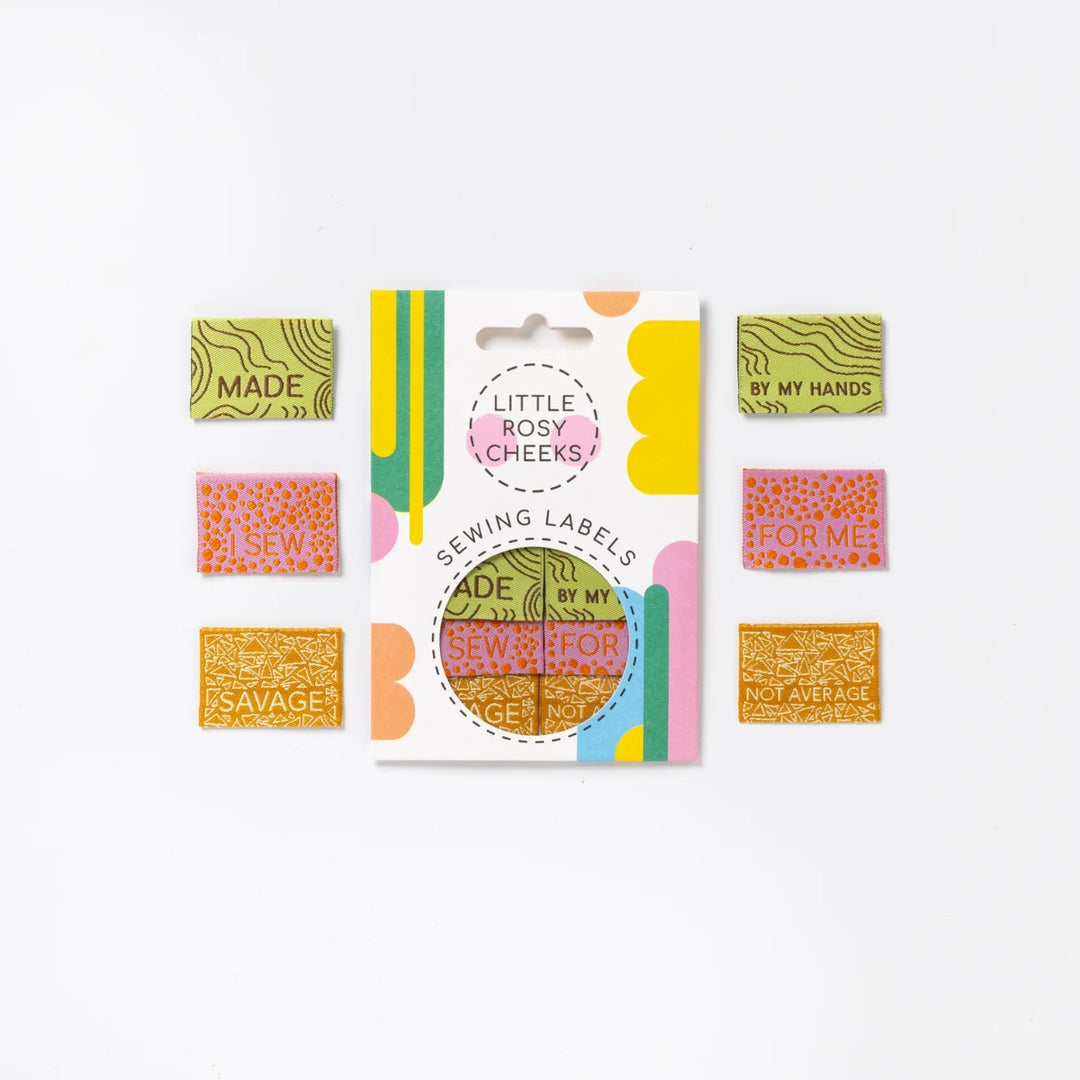 Little Rosy Cheeks - For Me Woven Collection Labels 6 Pack