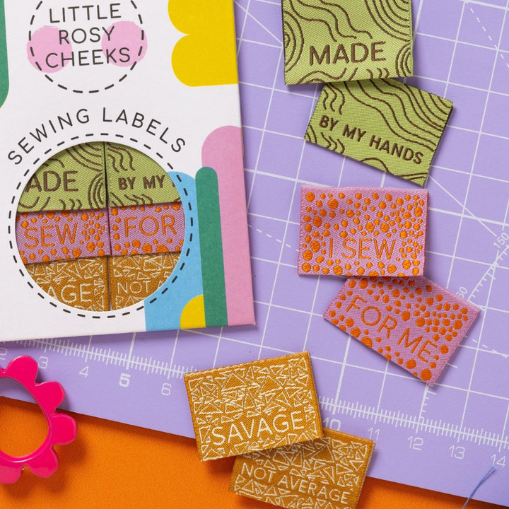 Little Rosy Cheeks - For Me Woven Collection Labels 6 Pack