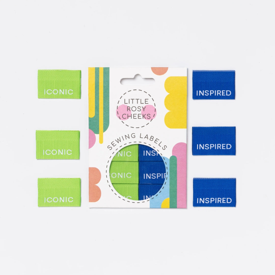 Little Rosy Cheeks - Iconic / Inspired Woven Labels 6 Pack