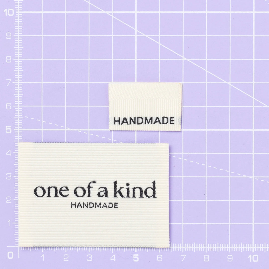 Little Rosy Cheeks - One Of A Kind / Handmade Jeans Label Set 4 Pack