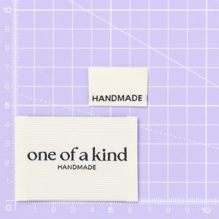 Little Rosy Cheeks - One Of A Kind / Handmade Jeans Label Set 4 Pack