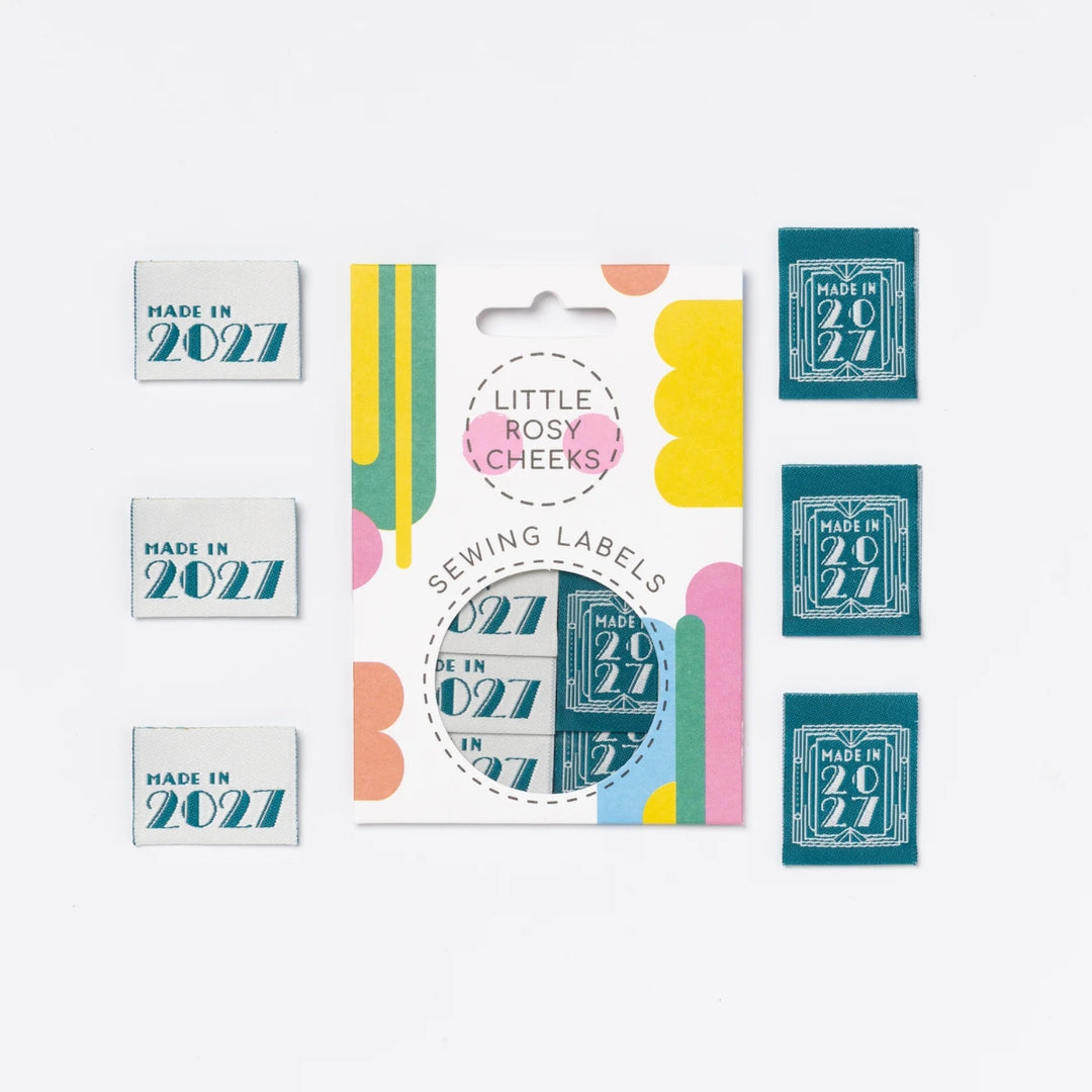 Little Rosy Cheeks - Made in 2027 Woven Labels 6 Pack