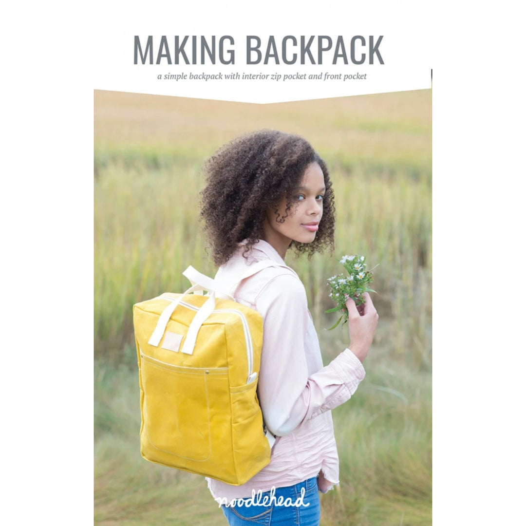 Noodlehead Making Backpack Sewing Pattern – Guthrie Ghani