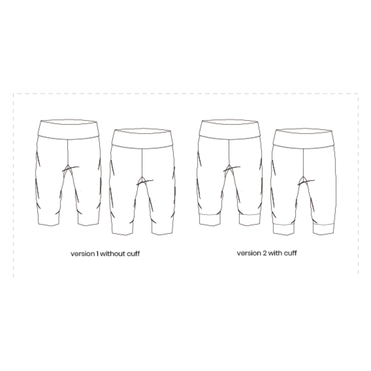 Pattern Paper Scissors Mason Slouch Pant Sewing Pattern PDF – Guthrie ...