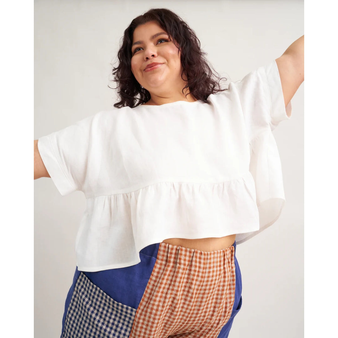 Matchy Matchy Wave Float Top Sewing Pattern PDF