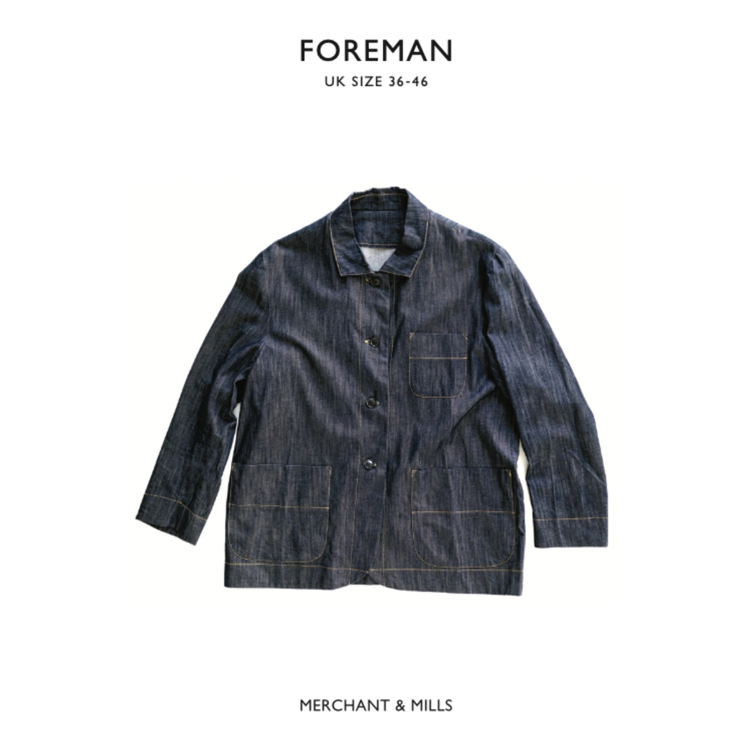 Merchant & Mills Foreman Jacket Sewing Pattern PDF