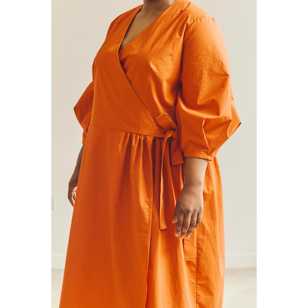Modern Sewing Co. Amalie Wrap Dress Sewing Pattern PDF