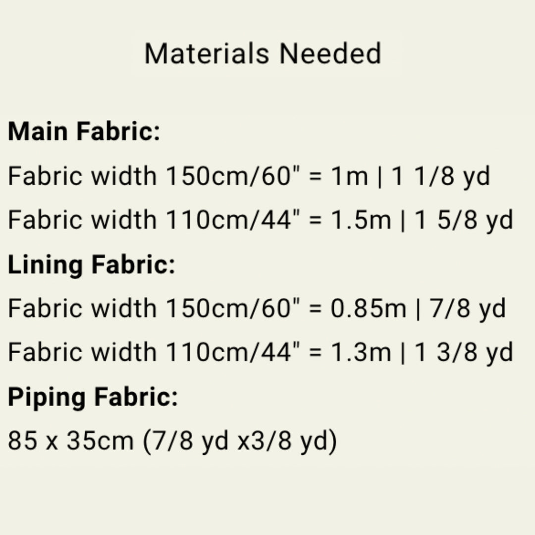 Modern Sewing Co. Away Tote Sewing Pattern PDF