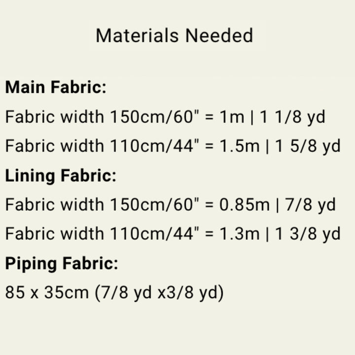 Modern Sewing Co. Away Tote Sewing Pattern PDF