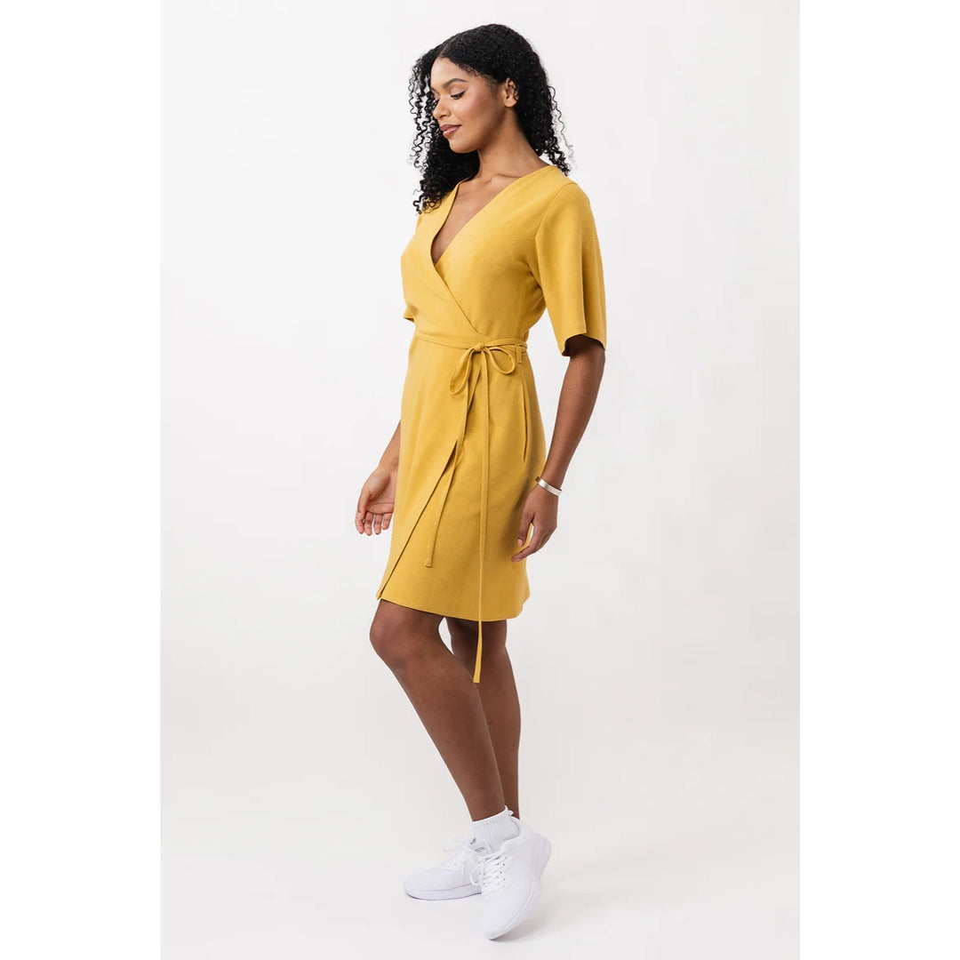 Named Clothing Aaria Mini Wrap Dress Sewing Pattern PDF
