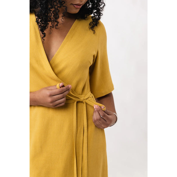 Named Clothing Aaria Mini Wrap Dress Sewing Pattern PDF