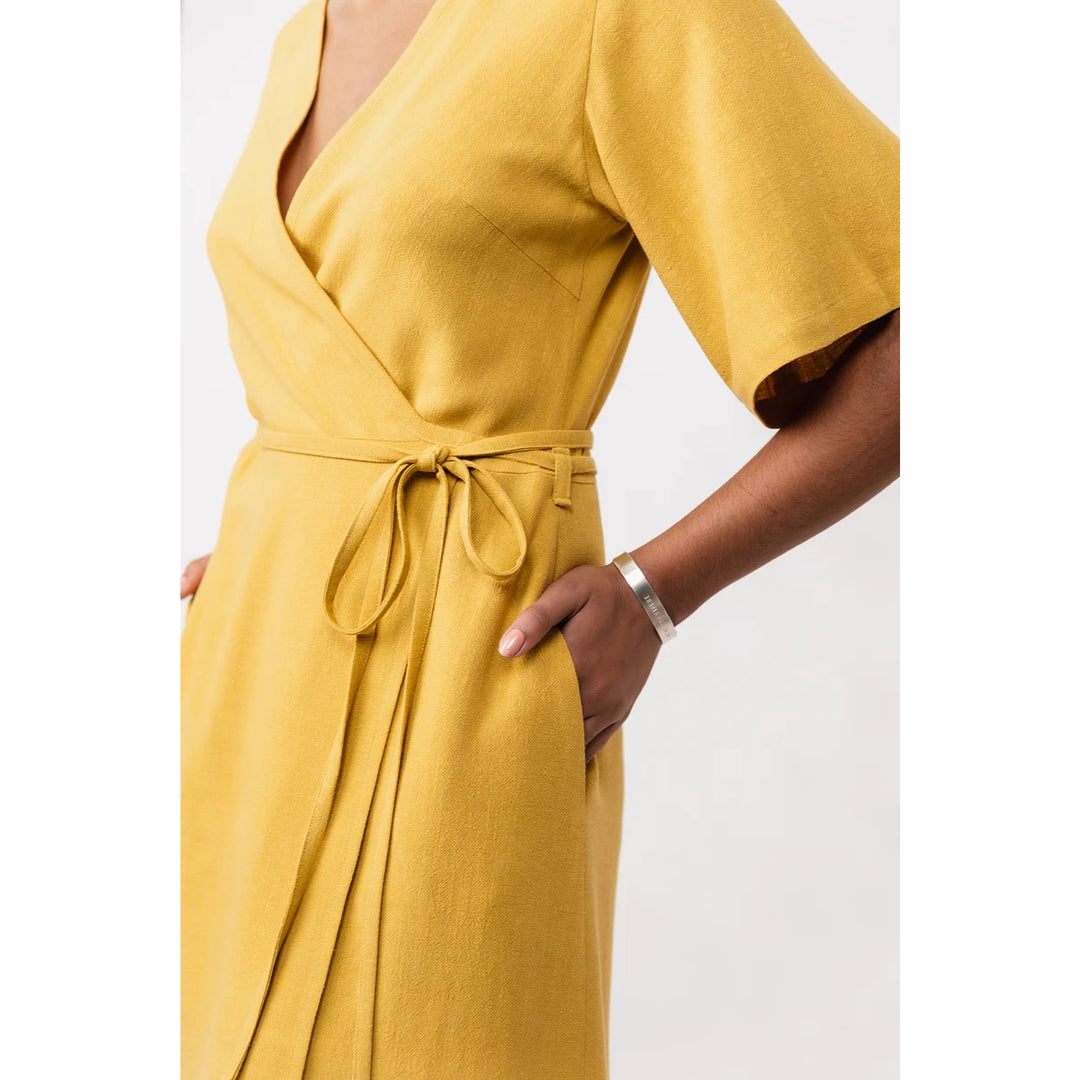 Named Clothing Aaria Mini Wrap Dress Sewing Pattern PDF
