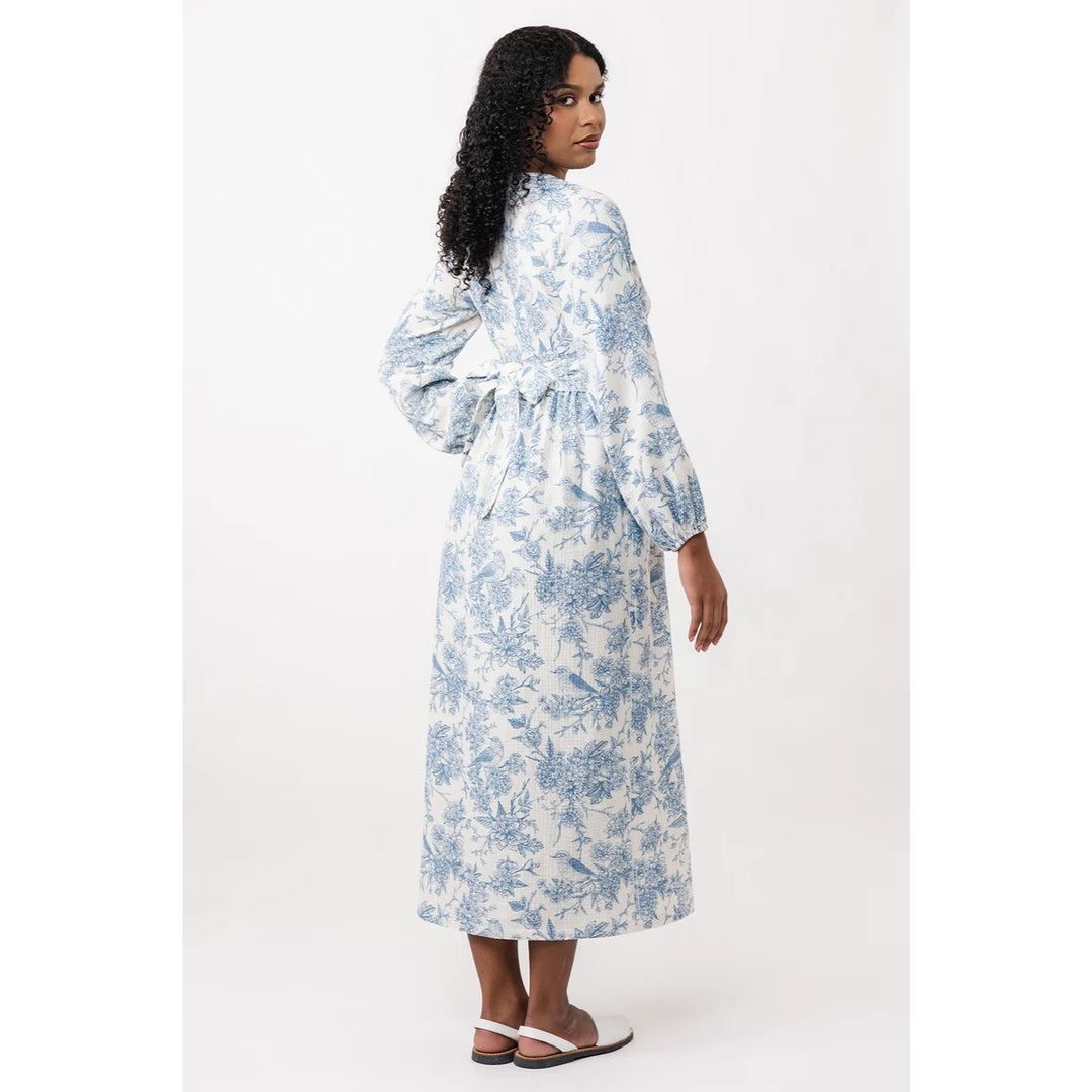 Named Clothing Oodi Gathered Midi Dress Sewing Pattern PDF