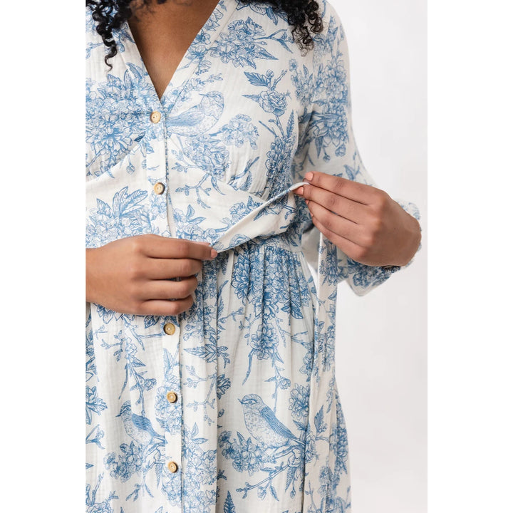Named Clothing Oodi Gathered Midi Dress Sewing Pattern PDF