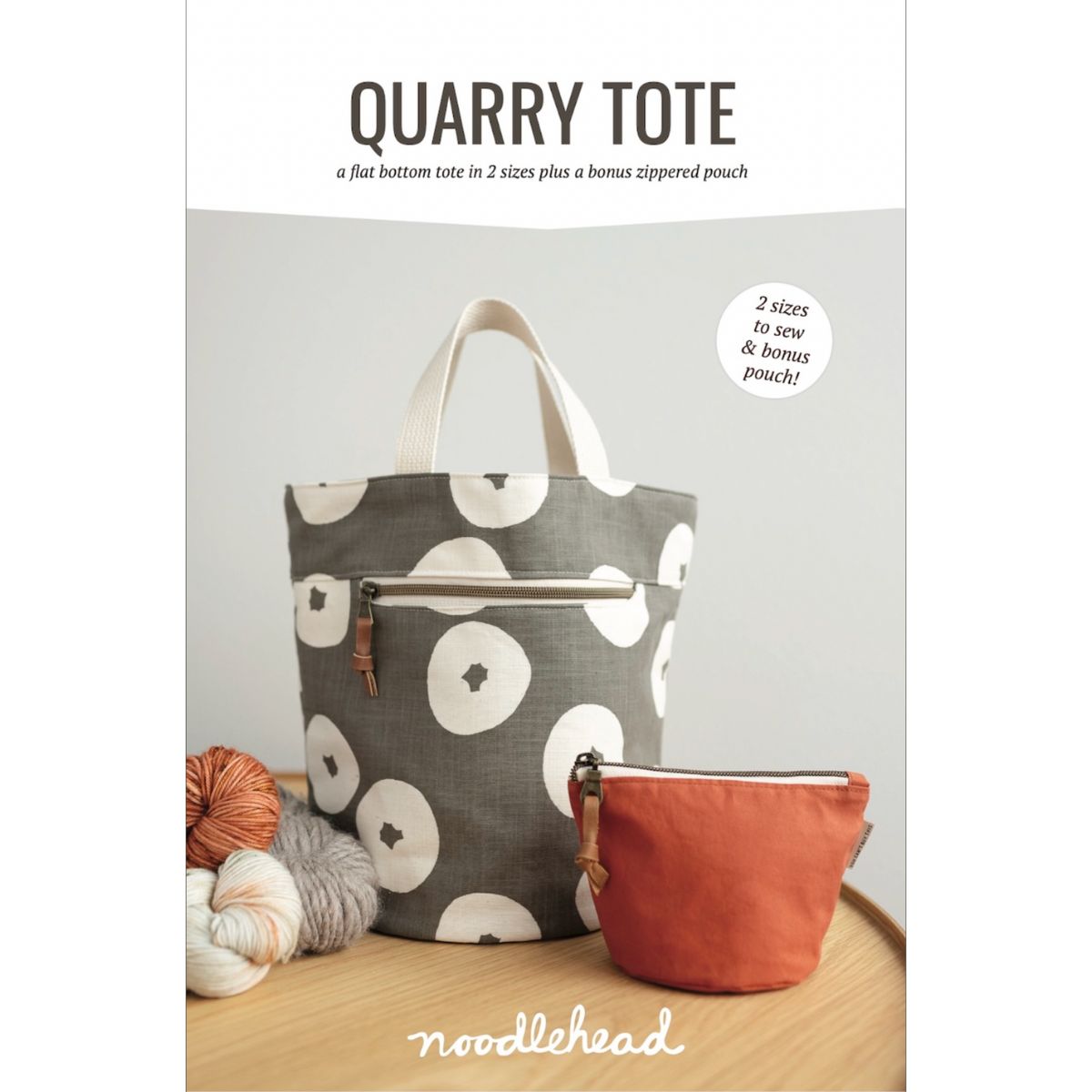 Noodlehead Quarry Tote Sewing Pattern – Guthrie & Ghani