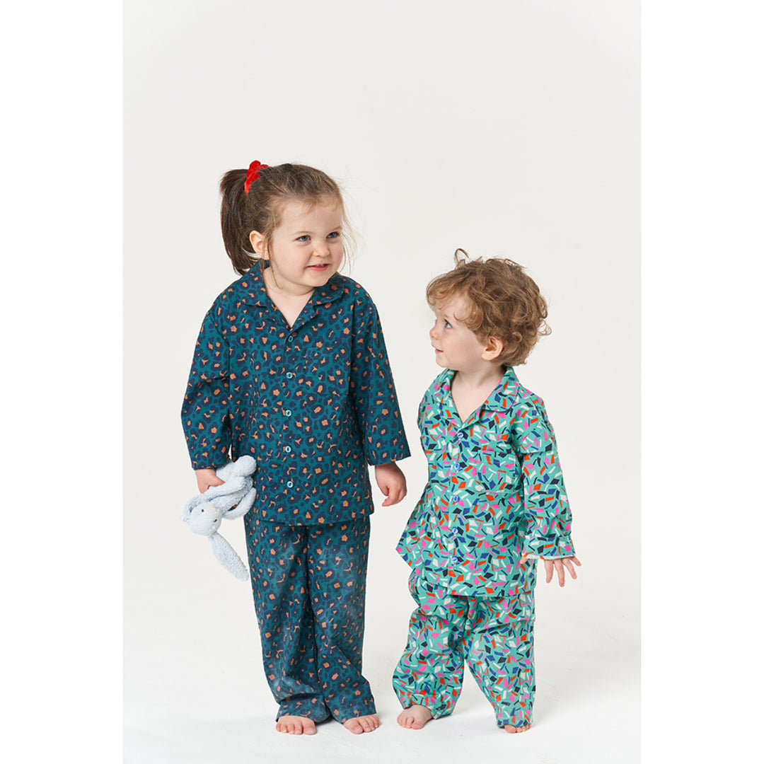 Poppy Pyjamas Poppy & Jazz Pomegranate Pyjamas Sewing Pattern – Guthrie & Ghani