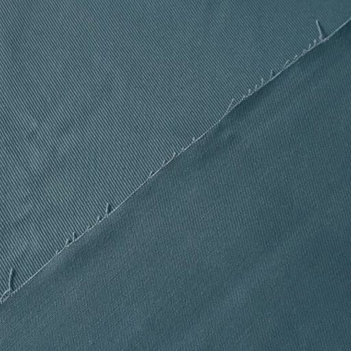 Sevenberry Old Blue Cotton Twill Fabric - Bolt End Piece 80cm x 112cm