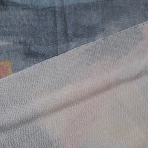 Abstract pattern on a viscose linen dressmaking fabric background