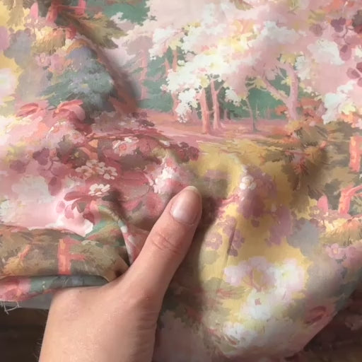 Liberty Fabrics Tana Cotton Lawn dressmaking Fabric - Autumnal Arboretum B
